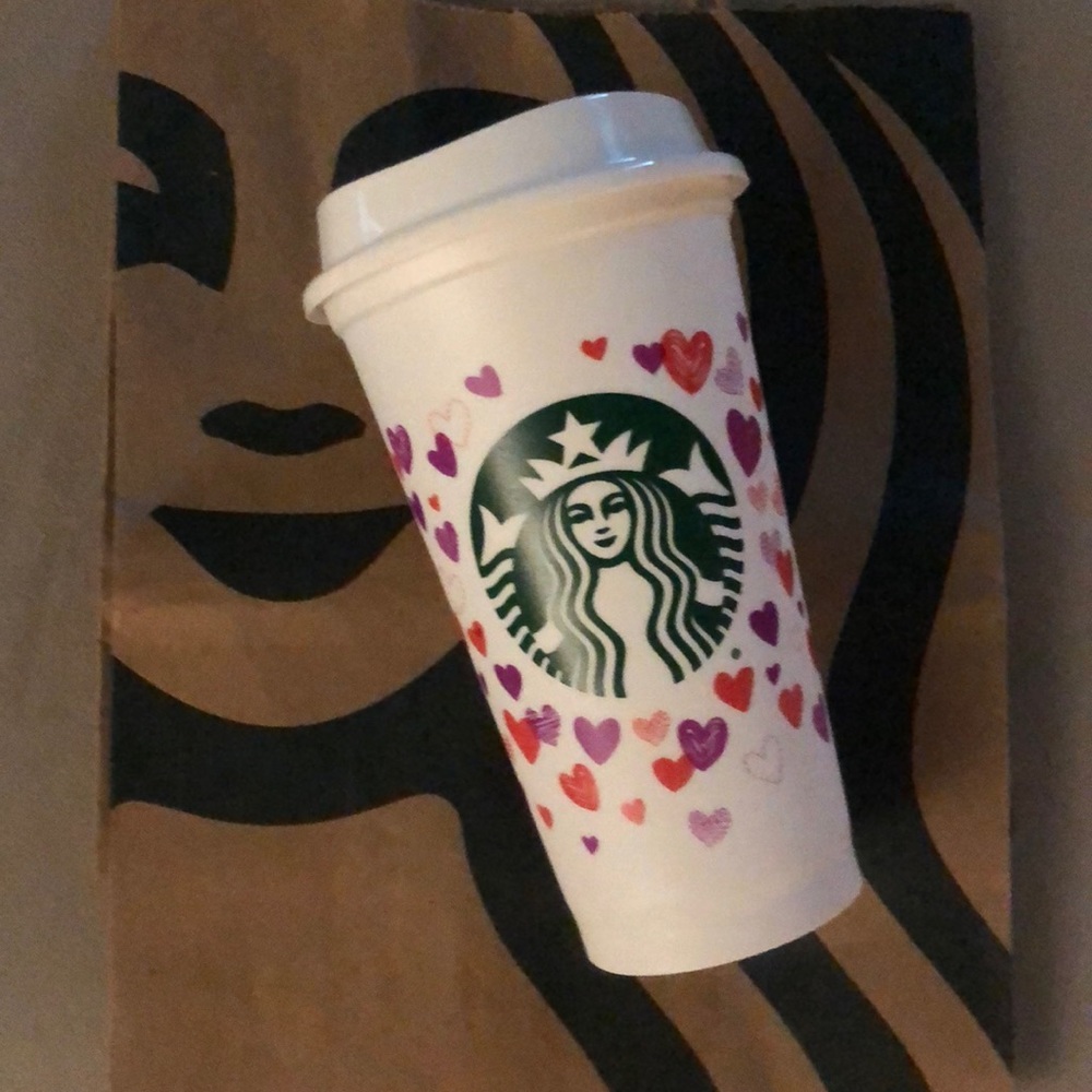 Starbucks Valentines Day Color Changing Cup Nwt